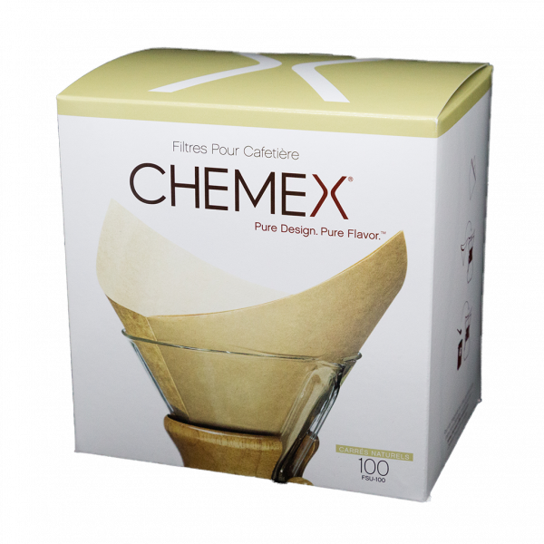 Chemex - Boîte de 100 filtres pour cafetière