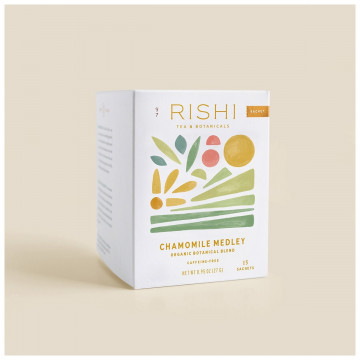 Infusion Camomille Citronnelle Verveine - 15 sachets | RISHI