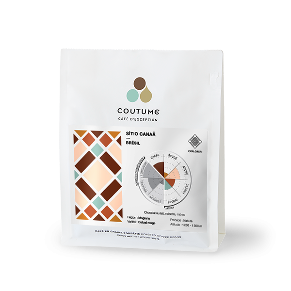 Café en grains ou moulu Brésil | Sítio Canaã 250g