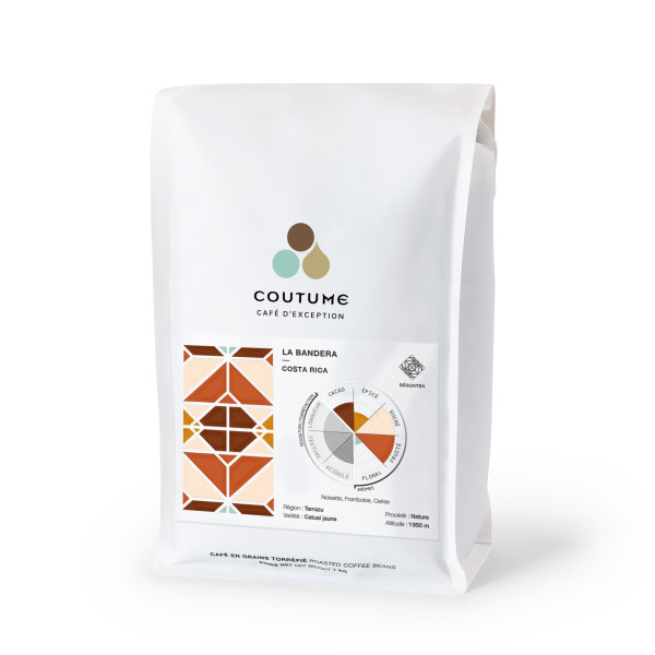 Café en grains ou moulu Costa Rica | La Bandera 1kg