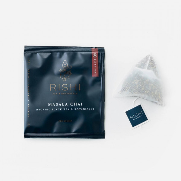 Thé Noir Bio Masala Chai - 50 sachets | RISHI